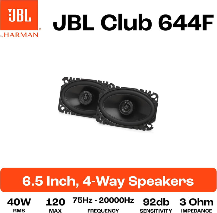 JBL Club Gen3 644F 4x6'' (10x15cm) Lautsprechersatz Koaxial