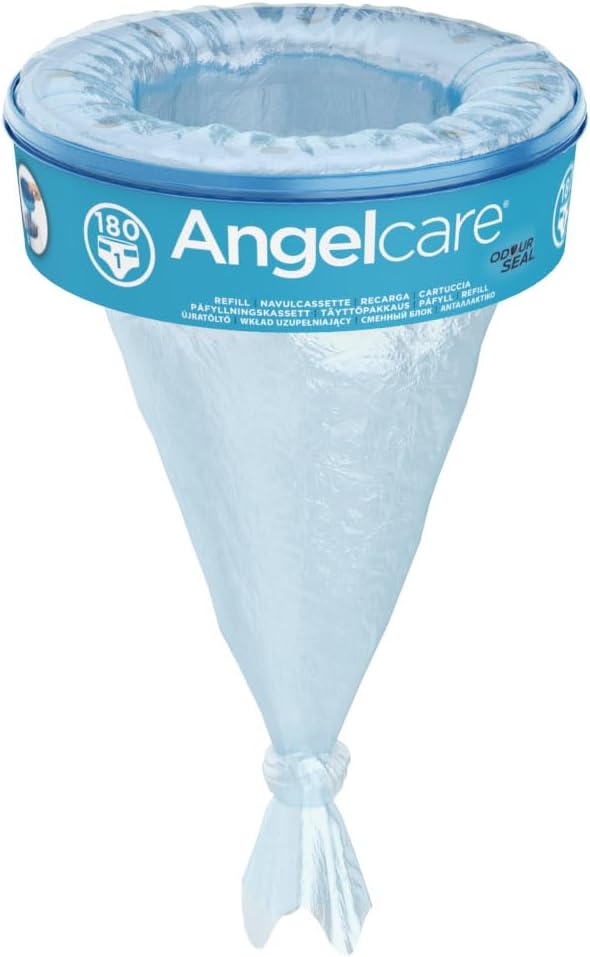 Angelcare Windeleimer Nachfüllpack Plus 15er Pack Lot de 15, Lot de 15