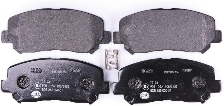 HELLA PAGID 8DB 355 020-511 Bremsbelagsatz - T2194 - Dicke/Stärke: 15.8mm - Bremssystem: Akebono - i