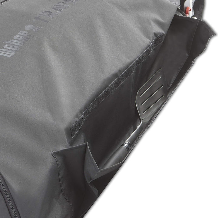 Weber 7030 Schutzhülle für Weber Traveller, Schwarz Single, Transporthülle für Traveler