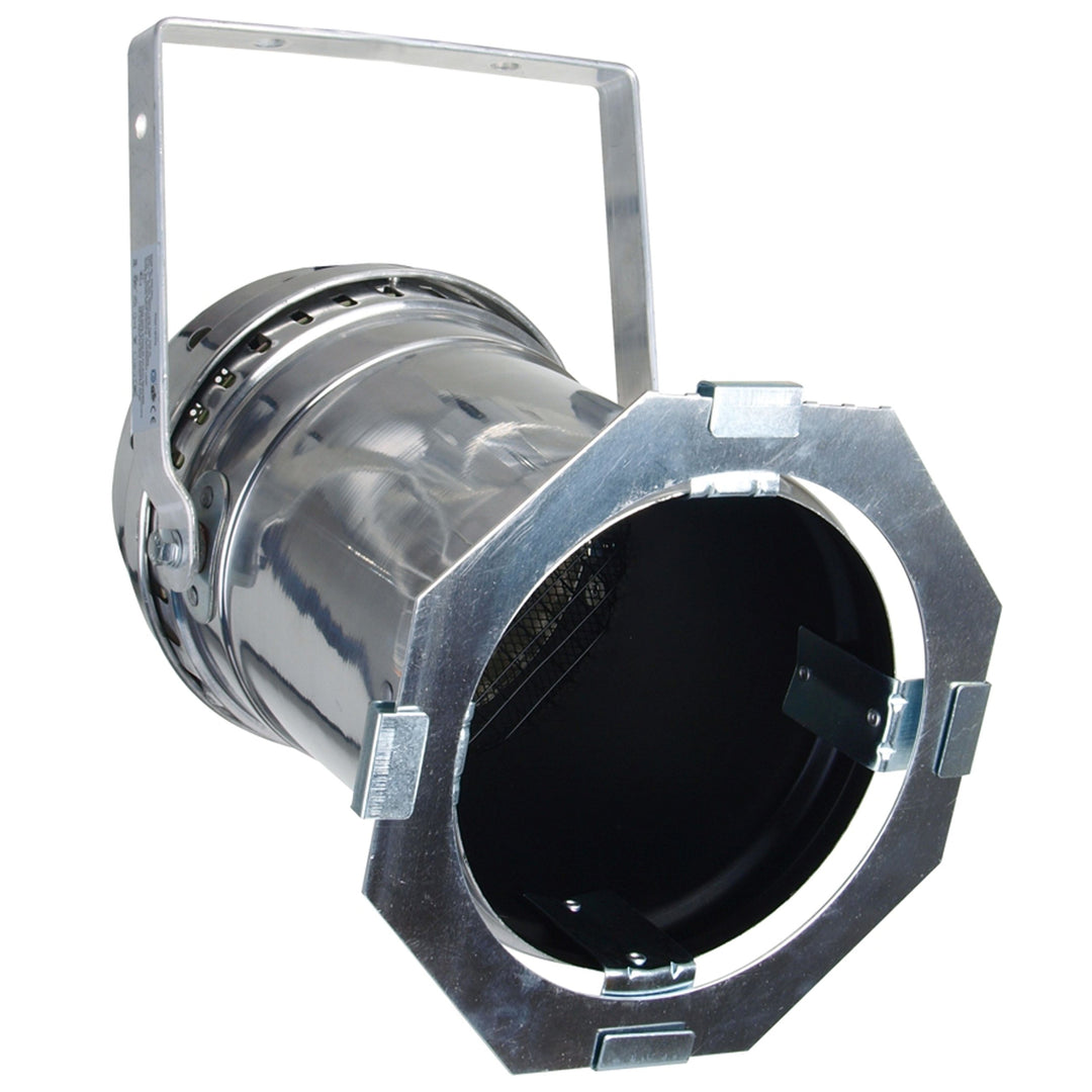 Eurolite 42100950 PAR-64 Long Spot Licht mit Kabel silber