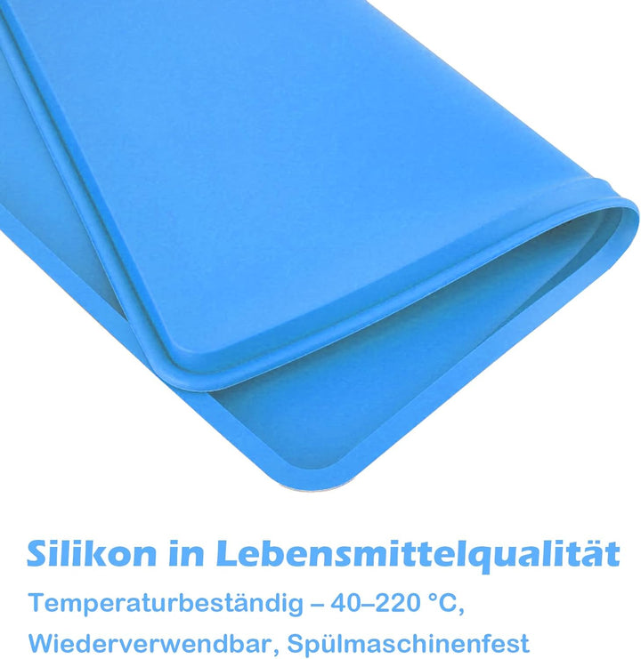 Silikon Dehydrator Blätter Antihaft Fruchtleder: Mit Silikonbürste Wiederverwendbares Dörrfolie Back