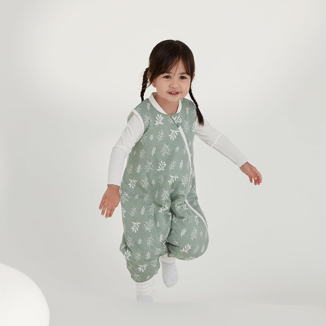 Duomiaomiao Baby Schlafsack mit füssen, Winter mit füssen,100% Baumwolle Schlafsack Baby, Baby Junge