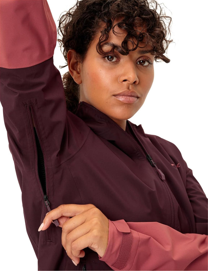 VAUDE Jacken Women's Moab Rain Jacket II 36 cassis uni, 36 cassis uni