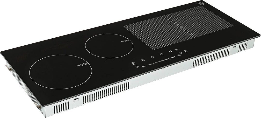 K&H® 4 Zonen 90cm FLEX SLIDER Control Induktionskochfeld Autark Eingebaut S90-IN-6000FLX 90 centimet
