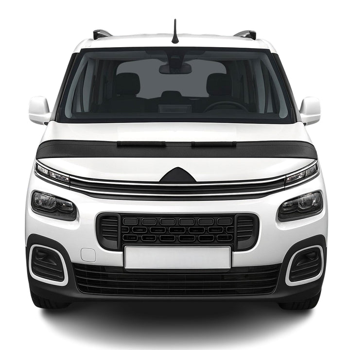 Haubenbra Bonnet Bra Steinschlagschutzmaske kompatibel mit Opel Combo 2018-2023 1x Halb Motorhaubesc