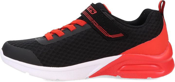 Skechers Jungen 403773l BKRD Sneaker 28 EU Black Textile Red Trim, 28 EU Black Textile Red Trim
