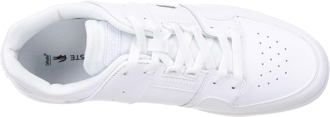 Lacoste Herren Low-Top Sneaker Court CAGE 0721 1 SMA, Männer Halbschuhe 46 EU Wht Wht 21g, 46 EU Wht