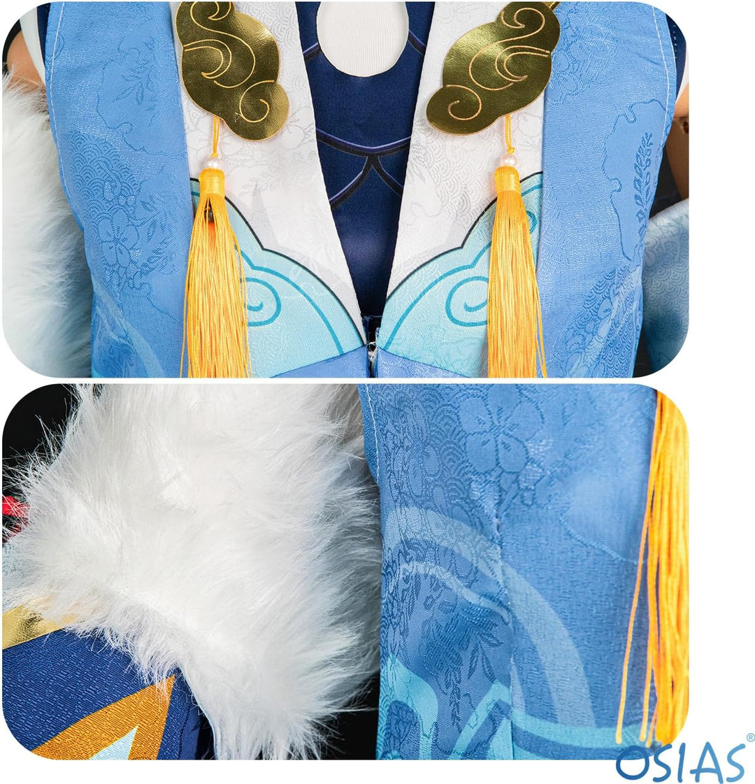 OSIAS Star Rail Cosplay Kostüm Bailu L, Bailu L
