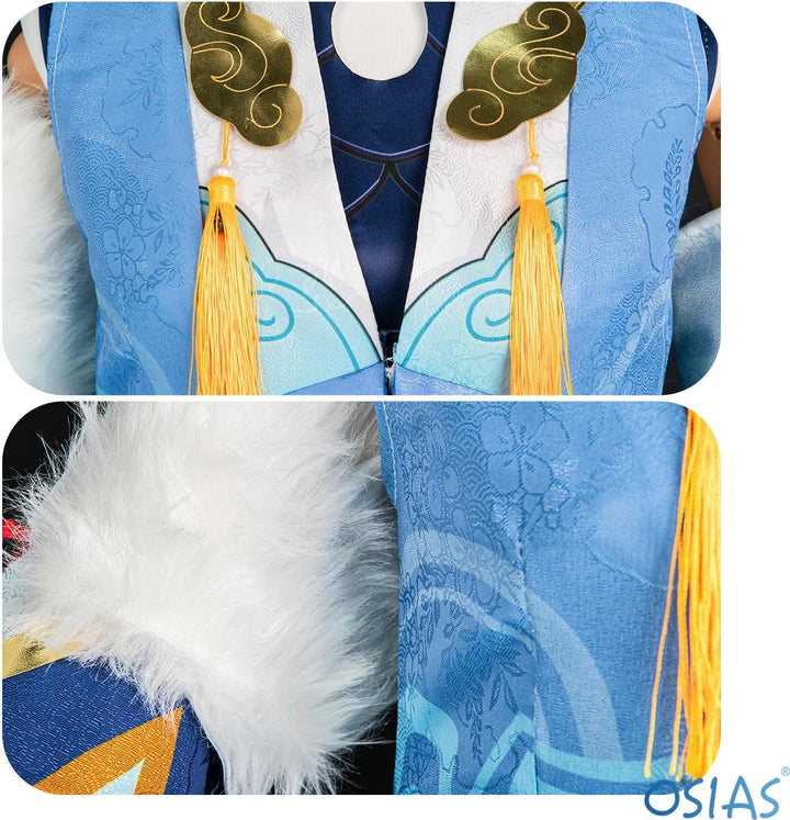 OSIAS Star Rail Cosplay Kostüm Bailu L, Bailu L