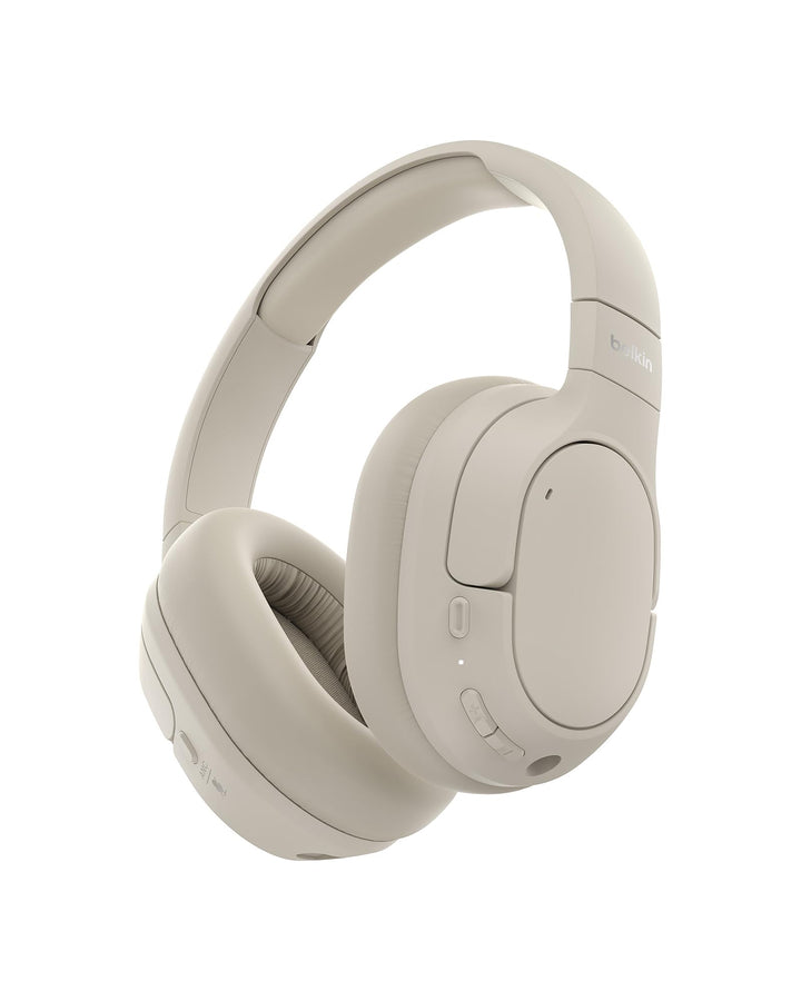 Belkin SoundForm Isolate Noise Cancelling Kopfhörer kabellos Bluetooth Kopfhörer, Headset mit Mikrof
