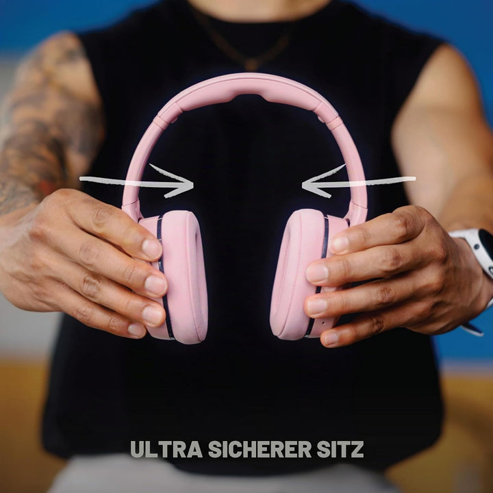 Skullcandy Crusher 540 Active kabelloser Bluetooth-Kopfhörer mit multisensorischem Bass, schallisoli