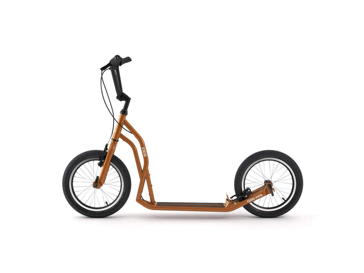 Yedoo S1616 Tretroller - bis 150 kg, mit Luftreifen 16/16 - Kickscooter für Erwachsene mit verstellb