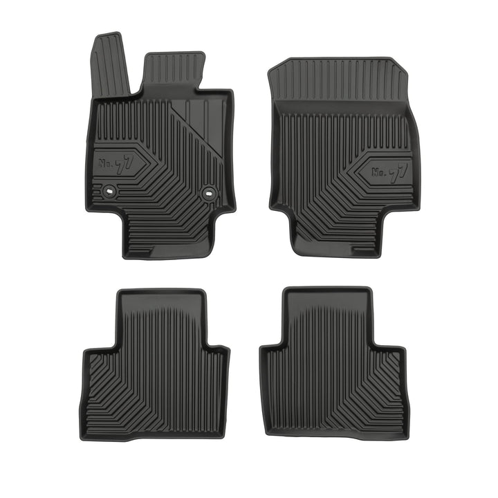 FROGUM No.77 Gummimatten Ganzjahresset von Auto Fussmatten Autofussmatten für Toyota RAV4 V ab 2019