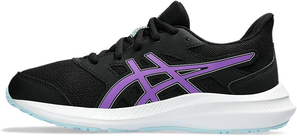 ASICS Jungen Jolt 4 Gs Sneaker, Black Illusion Blue, 40 EU 39.5 EU Black Cyber Grape, 39.5 EU Black
