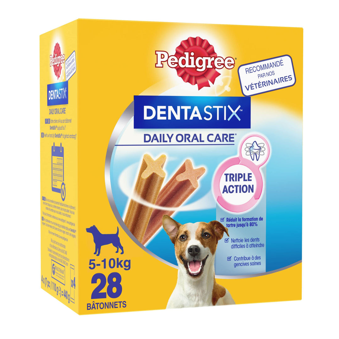 Pedigree Dentastix – Leckerlis für Hunde Petit chien (5-10kg), Petit chien (5-10kg)