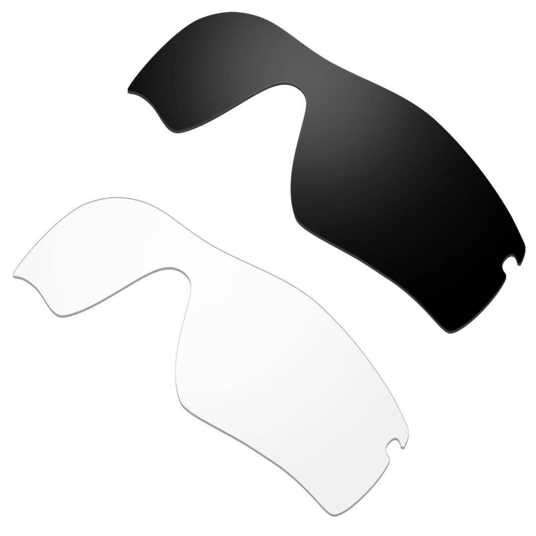 HKUCO Plus Mens Replacement Lenses For Oakley Radar Path - 2 pair