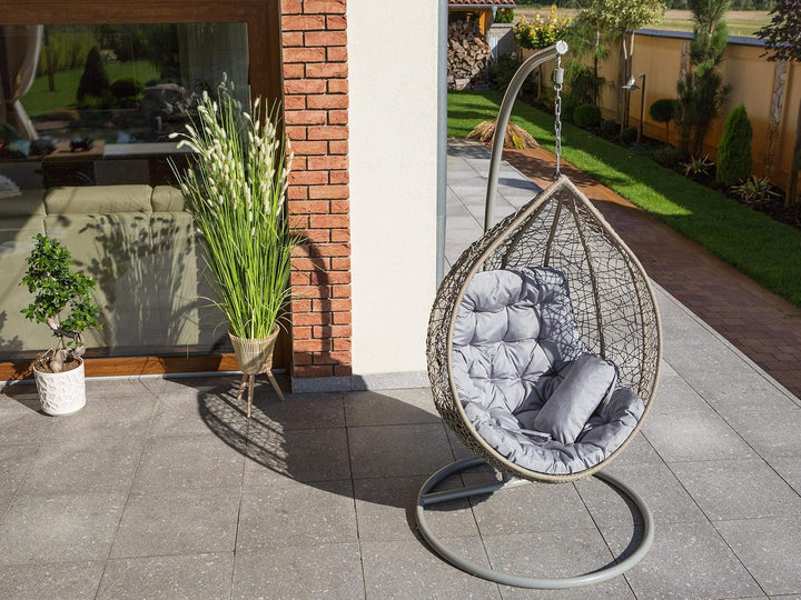 PillowPrim Hängesessel Kissen, Auflage für Polyrattan/Rattan Hängeschaukel, Polster, Hängekorb, Scha