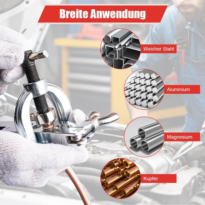 Bördelgerät für Bremsleitungen, Bremsleitung Biegegerät Biegewerkzeug Bördeln Rohrbiegezange Rohrsch