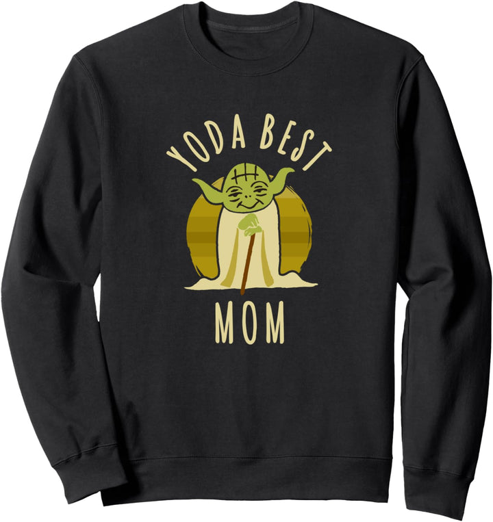 Star Wars Yoda Best Mom Cartoon Yoda Sweatshirt