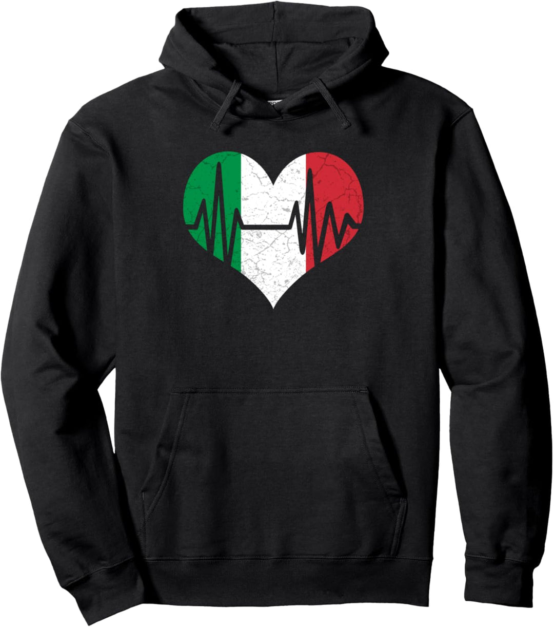 Lustige Italienische Italien Flagge Pullover Hoodie