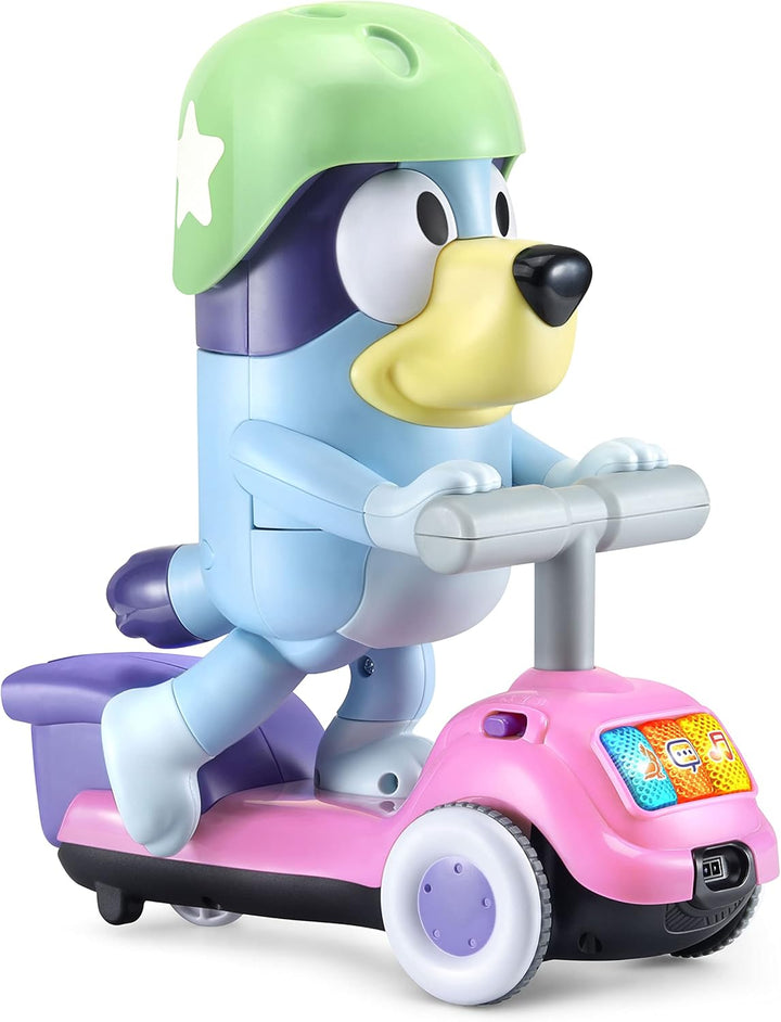 VTech 563805 Bluey Tretroller, blau, L