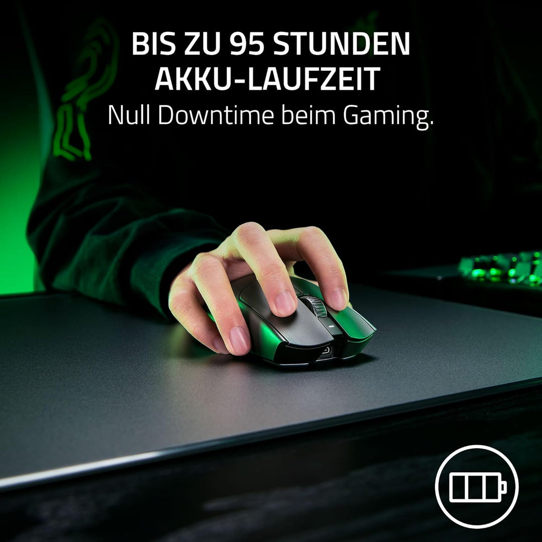 Razer Viper V3 Pro SE - Ultra leichte kabellose symmetrische E-Sport-Gaming-Maus - 54g - Focus Pro 3