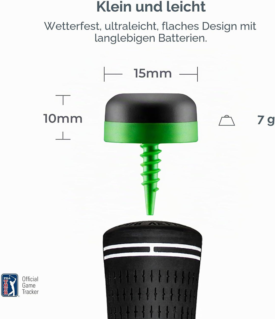 Arccos Smart Sensors: automatisches Golfspiel-Tracking-System, A.I. Powered Caddie, A.I. GPS-Entfern
