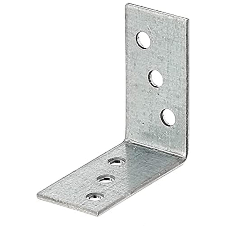 Alberts 846411 Winkelverbinder | sendzimirverzinkt | 40 x 40 x 20 mm | 100er Set 40 x 40 x 20 mm / 1