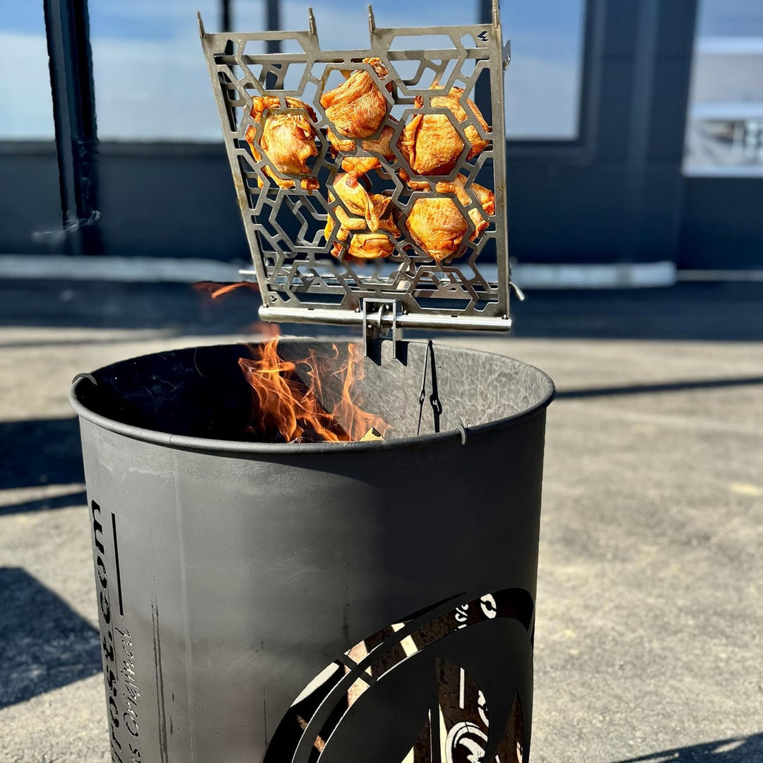 Grillrost.com Das Original Asado Gitter - Erweiterung für den Asado Halter, Asado Gitter