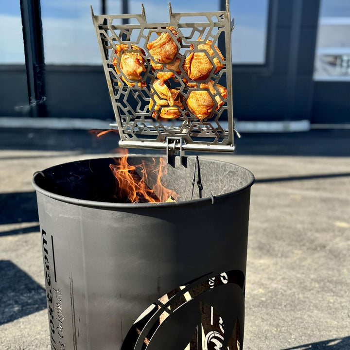Grillrost.com Das Original Asado Gitter - Erweiterung für den Asado Halter, Asado Gitter
