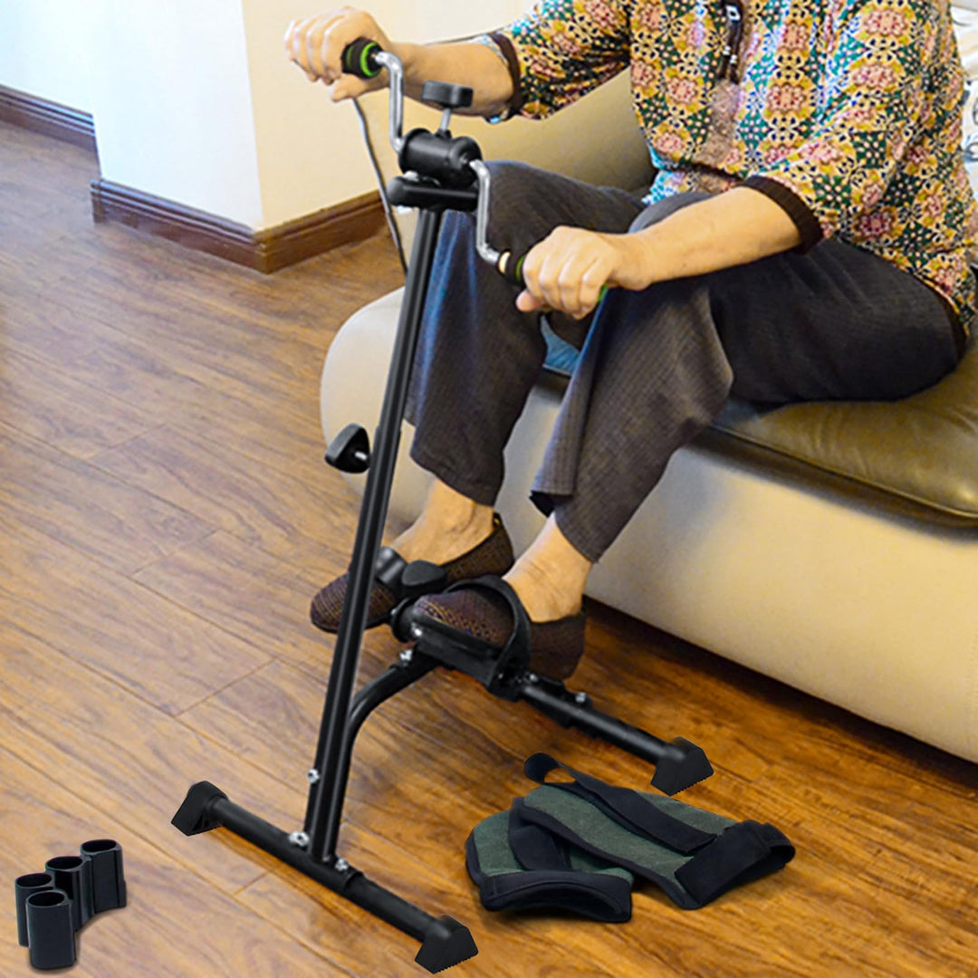 Elderly Exercise Bike, Pedaltrainer für Senioren, Arm Bein Bewegungstrainer, Heimtrainer höhenverste