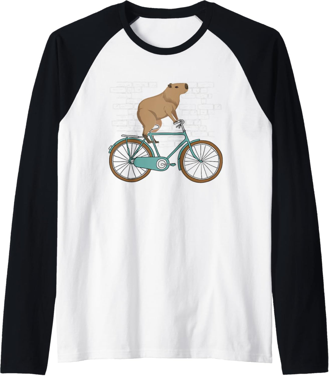 Wasserschwein Fahrrad Nagetier - Capibara Capy Capybara Raglan