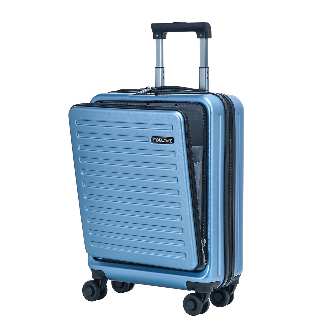 TydeCkare 20" Handgepäck mit Laptopfach, 55x40x20cm, Airline Kompatibel, 34L Hartschalenkoffer Klein