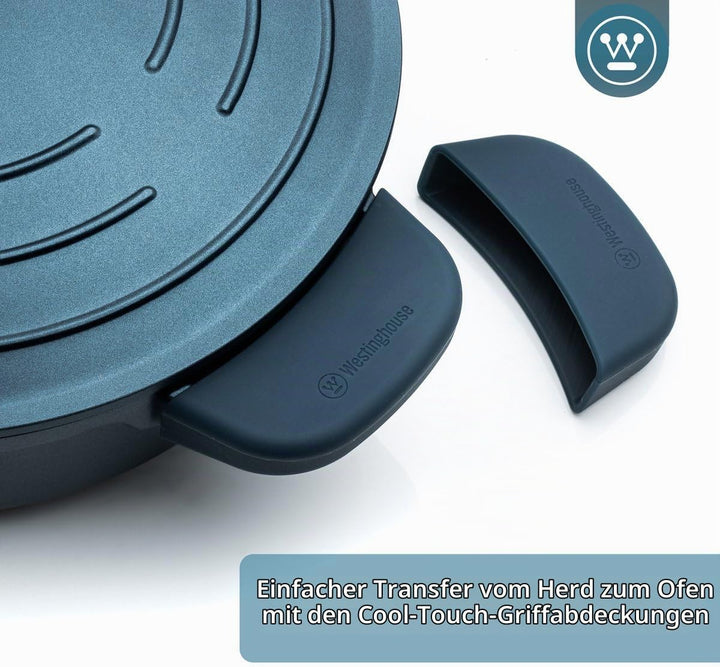 Westinghouse PERFORMANCE SERIES Kochtopf gross, 28cm grosser Kochtopf für Induktion &amp; alle Herdarten