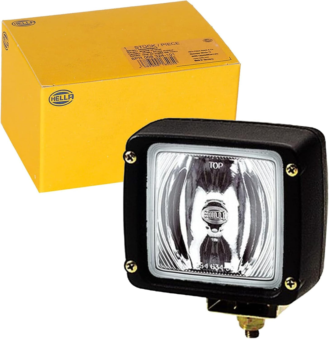 HELLA - Halogen-Arbeitsscheinwerfer - Ultra Beam - 12/24V - Anbau/geschraubt - schwenkbarer Montageb