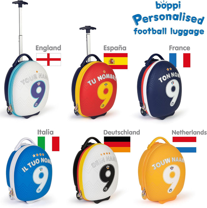 boppi Tiny Trekker Kinderkoffer mit Rollen 17L | Leichter Reisetrolley für Kinder Handgepäck Grösse