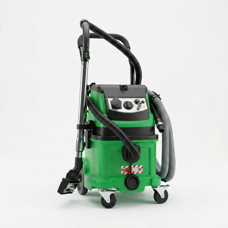 Industriesauger mit Klopffunktion 1600W Bausauger mit Fernbedinung Nassauger mit Steckdose Druckluft