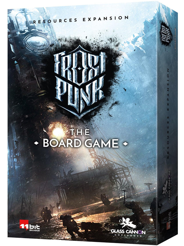 Glass Cannon Unplugged | Ressourcenerweiterung - Frostpunk: Das Brettspiel | Brettspiel | Alter 16+