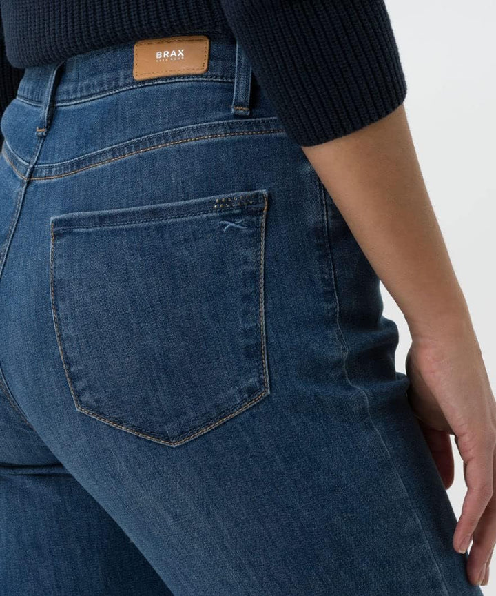 BRAX Damen Style Mary Blue PlanetSlim Jeans, 26W / 30L Used Light Blue