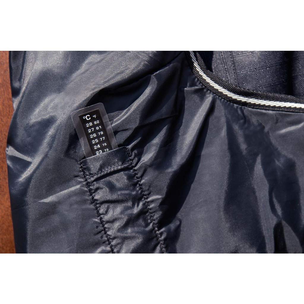 HKM Innsbruck Highneckdecke mit Glattem Futter, Schwarz, 140 Grösse