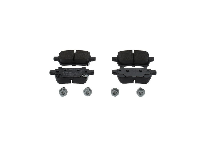Bosch BP1762 Bremsbeläge - Hinterachse - ECE-R90 Zertifizierung - vier Bremsbeläge pro Set