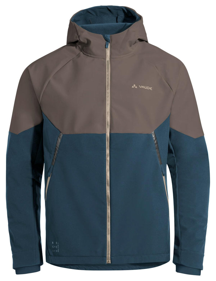 VAUDE Herren Men's Qimsa Softshell Jacket Jacke, coconut/dark sea