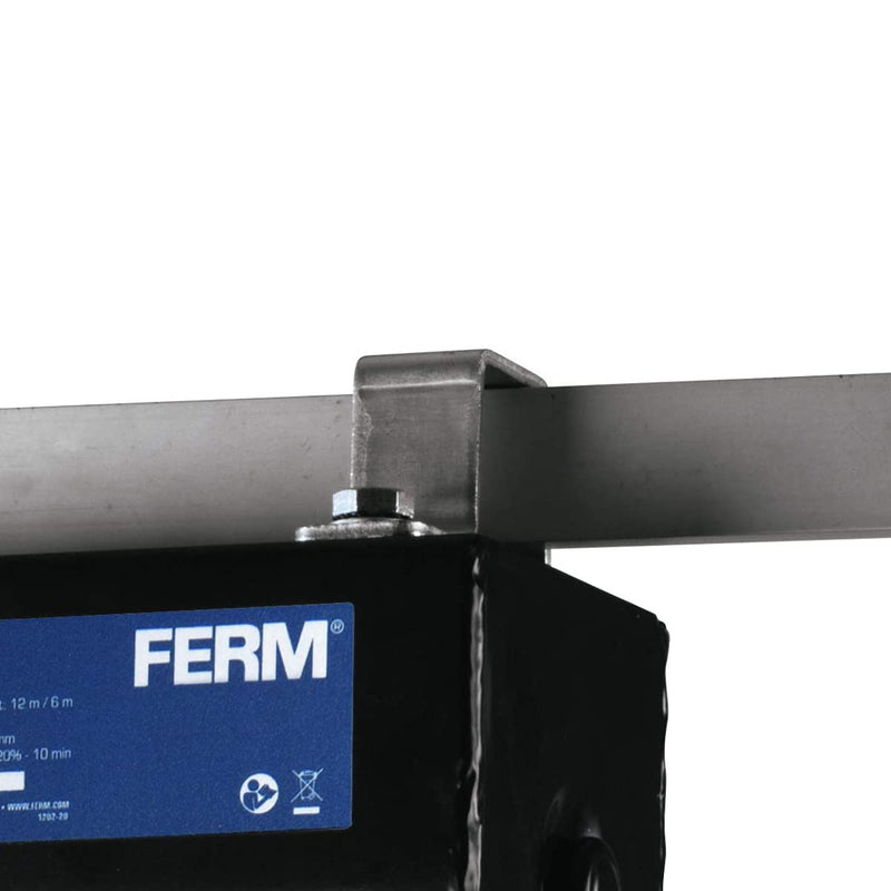 FERM Elektro-Seilhebezug 500W - Max. Hubhöhe 12 Meter - Max. Tragkraft 250 kg