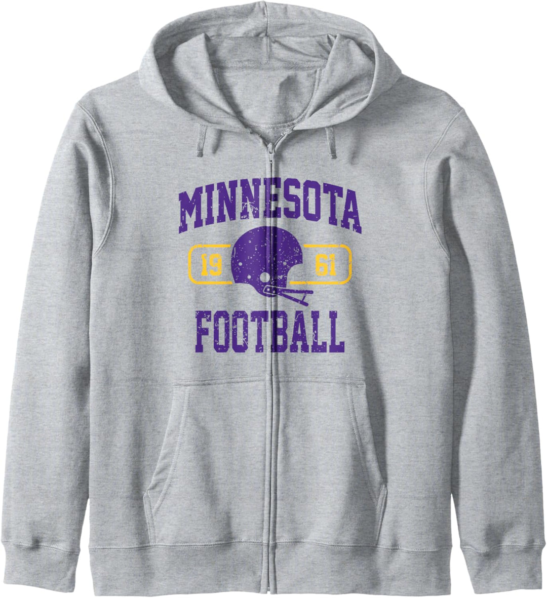 Minnesota Football Athletic Vintage Sports Team Fan Geschenk Kapuzenjacke