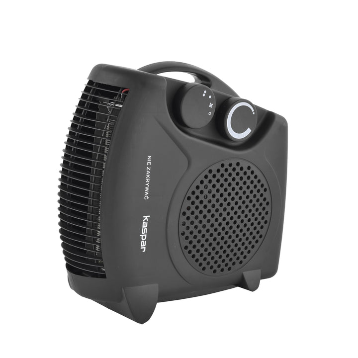 KASPAR Heizlüfter Klein Kompakt Thermoventilator Elektroheizer 1000 W 2000 W Mit Ventilatorfunktion