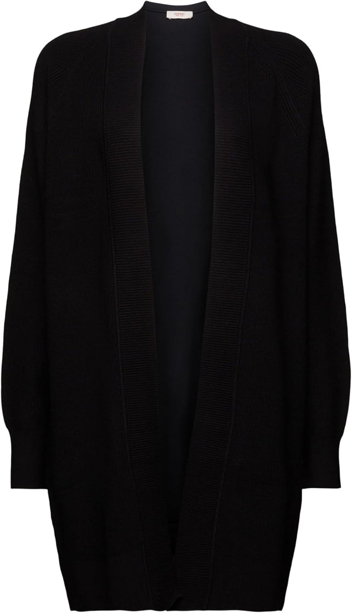 Esprit Damen 103ee1i344 Strickjacke XS 001/Black, XS 001/Black