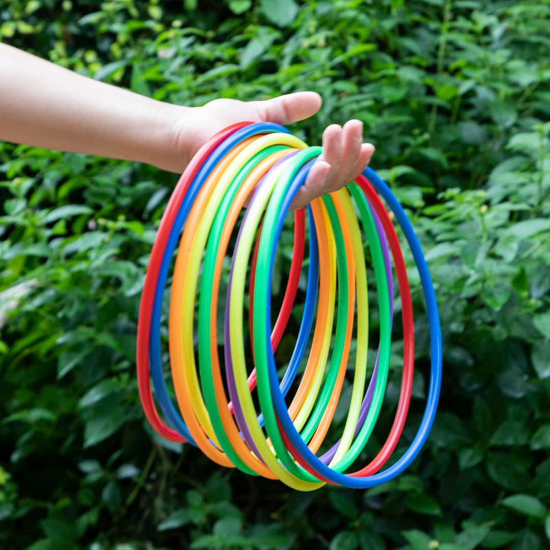 Kunststoff Toss Ringe für Ring Toss Spiel,Klein Toss Ringe Drinnen draussen Kinder Target Übungsspie