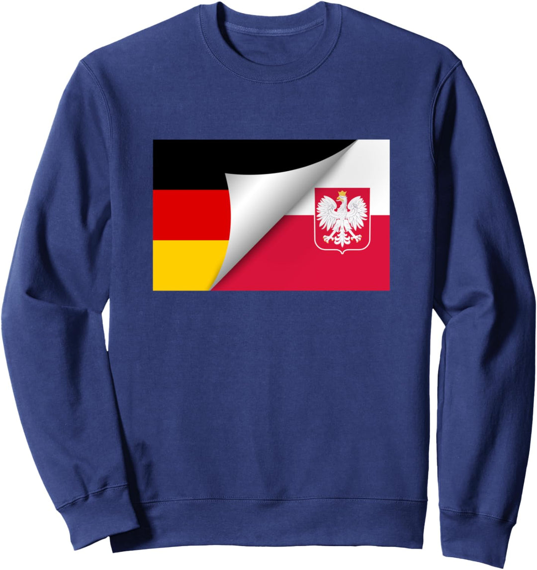 Polen Deutschland Flagge Polnische Deutsche Flagge Sweatshirt