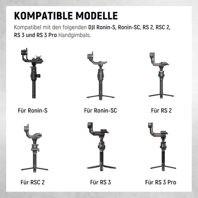 NEEWER Dual Griff Kompatibel mit DJI RS 2/RSC 2/RS 3/RS 3 Pro Ronin S Ronin SC Kamera Gimbal, Doppel